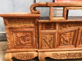 Kệ tivi sưng trâu 1m97 gỗ hương đá (Chú Bình, Hà Nội) 13 Ke tivi sung trau 1m97 go huong da 4