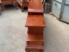 Kệ tivi sừng trâu gỗ hương đá 2m4 mẫu đục hoa lá tây (Bác Bình, Quảng Nam) 15 Ke tivi sung trau go huong da 2m4 mau duc hoa la tay 5