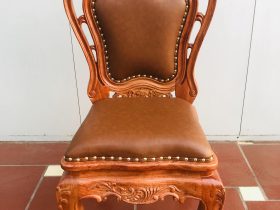 Mẫu ghế louis hoa lá tây bọc da gỗ hương đá 20 Mau ghe louis hoa la tay boc da go huong da 10