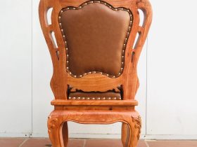 Mẫu ghế louis hoa lá tây bọc da gỗ hương đá 19 Mau ghe louis hoa la tay boc da go huong da 15