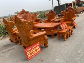 bàn ghế hoàng gia tân cổ điển sang trọng