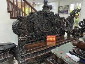 mẫu đoản dài rồng đỉnh đục full vách