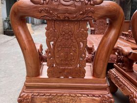 Lưng ghế đơn minh quốc voi