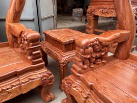 đôn kẹp gỗ hương đá