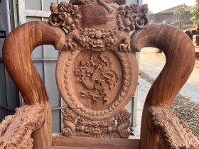 ghế đơn minh quốc nghê 3 đầu