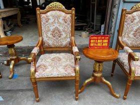 Bàn ghế phòng trà phong cách tân cổ điển