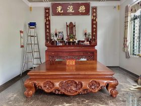 nội thất phòng thờ gỗ tự nhiên