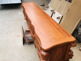 mặt kệ gỗ hương đá siêu vân