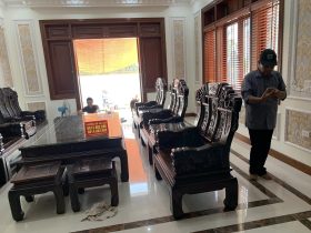 bàn ghế Âu Á 13 món