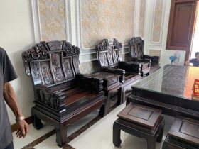 ghế đơn cùng đôn kẹp