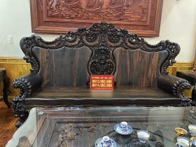 vách đoản nguyên khối đục hoa lá tây