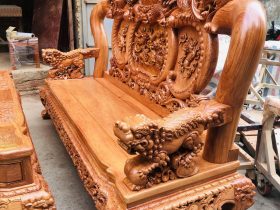 ghế minh quốc vai cột 16 tay nghê