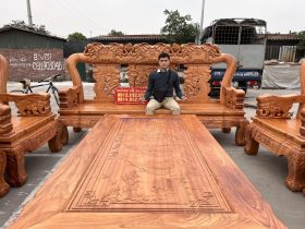 bàn ghế minh quốc voi chột 16 hàng đại