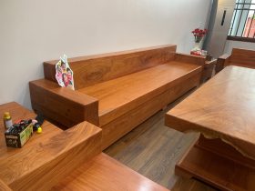 ghế băng gỗ hương đá cao cấp