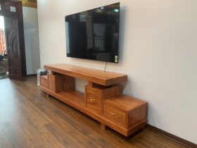 kệ tivi 2 tầng 4 ngăn kéo