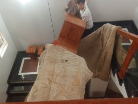 quá trình vận chuyển sofa