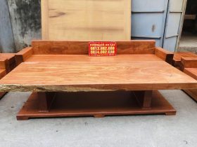 mặt bàn gỗ hương đá nguyên khối