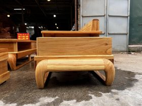 Bộ sofa zito đối 6 món gỗ gõ đỏ cao cấp (Anh Tuấn, Bắc Giang) 23 cận cảnh hệ chân đùi gà độc đáo