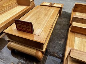 Bộ sofa zito đối 6 món gỗ gõ đỏ cao cấp (Anh Tuấn, Bắc Giang) 19 sofa zito chân đùi gà