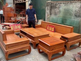 mẫu sofa zito gỗ gõ đỏ