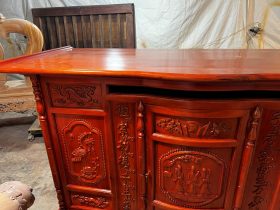 mẫu tủ thờ gỗ gõ đỏ