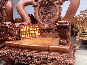 Ghế tựa đục LONG bộ ghế Nghê Đỉnh đẳng cấp