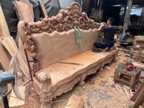 Ghế Hoàng Gia đục tay đẳng cấp