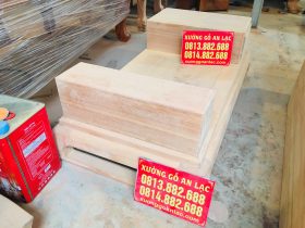 ghế đơn chân vòng gỗ gõ đỏ