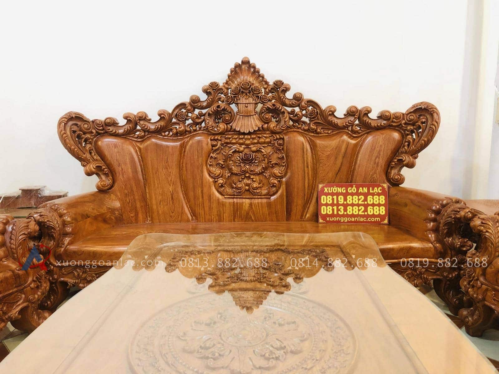 Hoàng gia nguyên khối gỗ hương đá siêu vip (Anh Thường, Hà Nội) 40 đoản dài louis hoàng gia gỗ hương đá