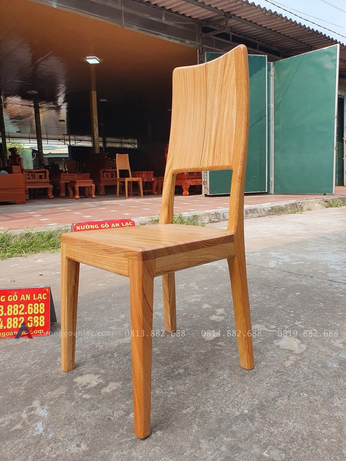 Mẫu ghế ăn hiện đại gỗ gõ đỏ 21 ghế ăn gỗ gõ đỏ lưng tựa cao