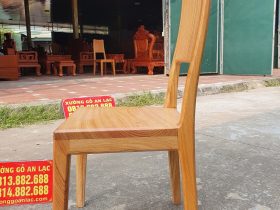 Mẫu ghế ăn hiện đại gỗ gõ đỏ 17 ghế ăn gỗ hiện đại