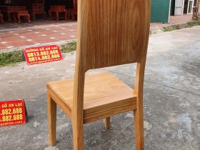 Mẫu ghế ăn hiện đại gỗ gõ đỏ 18 Mẫu ghế ăn phong cách hiện đại tối giản