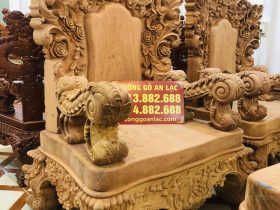 Siêu phẩm hoàng gia nữ hoàng gỗ hương đá tay 18 chân 20 (Anh Vĩnh,Thái Bình) 38 góc nghiêng của mẫu ghế đơn nữ hoàng