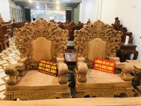 Siêu phẩm hoàng gia nữ hoàng gỗ hương đá tay 18 chân 20 (Anh Vĩnh,Thái Bình) 25 bộ bàn ghế louis hoàng gia