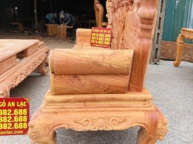 Bản mộc thô bộ hoàng gia 6 món gỗ hương đá cao cấp (Anh Quân, Vũng Tàu) 22 hệ chân ghế 14
