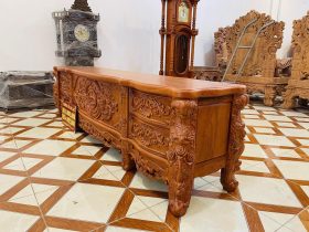Kệ tivi hoàng gia gỗ hương đá hàng vip (Chị Mai, Hà Nội) 7 mẫu kệ tivi hoàng gia luxury