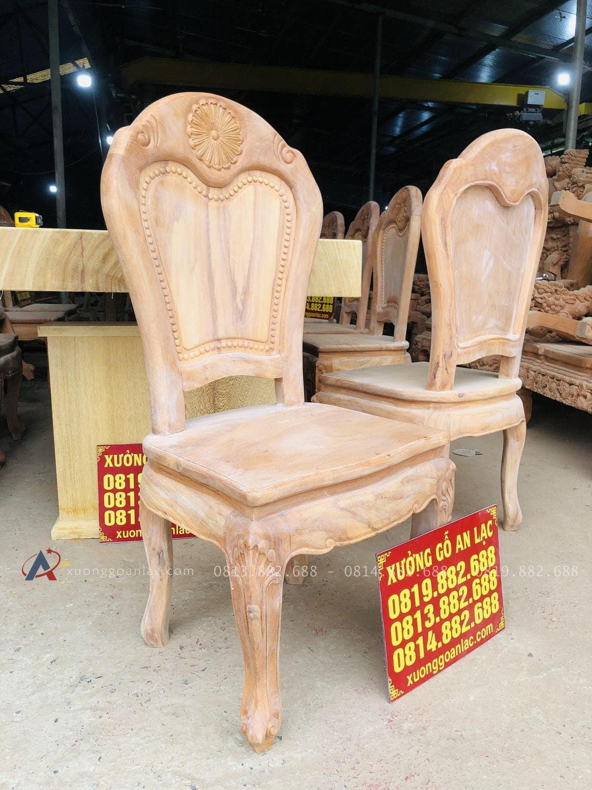 Mẫu ghế ăn hoa cúc cao cấp gỗ gõ đỏ 29 ghế ăn gỗ gõ đỏ