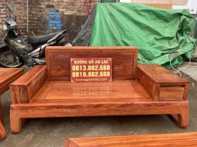 ghế đôi gỗ hương đá