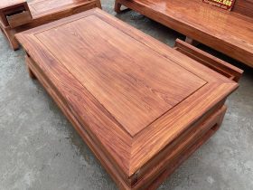 mặt bàn khung tranh ván liền