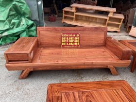 ghế đôi trong bộ sofa chân hươu