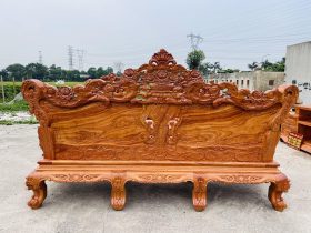Combo bàn ghế hoàng gia 6 món và kệ tivi gỗ hương đá (Anh Kiên, Vũng Tàu) 24 mặt lưng của đoản dài
