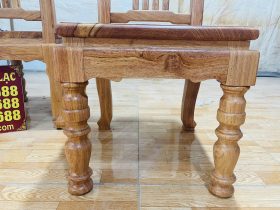 Mẫu ghế ăn hiện đại gỗ hương đá 9 chân ghế thiết kế con tiện lạ mắt