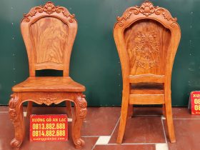 Mẫu ghế hoàng gia tuyển vân cực Vip gỗ hương đá