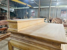 Bản mộc án gian thờ nhị cấp dơi ngũ phúc 2m17 giao Hà Tĩnh 19 thiết kế nhị cấp 25p