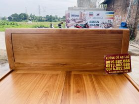 Giường trơn gỗ gõ dát phản 180x200cm 15 giường ngủ gỗ gõ tuyển vân