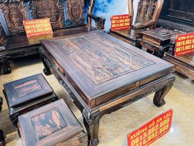 bàn trà minh quốc thiết kế sang trọng