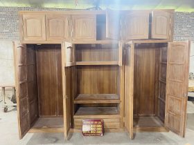 Bản mộc tủ quần áo gỗ gõ đỏ cao cấp 19 tủ quần áo nhiều ngăn tiện dụng