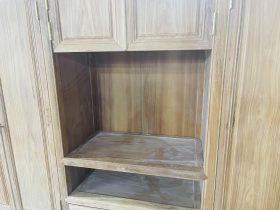Bản mộc tủ quần áo gỗ gõ đỏ cao cấp 22 khoang tủ không cánh