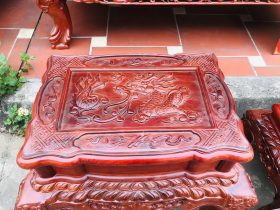 mặt đon kẹp chạm rồng bay lượn