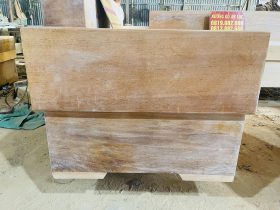 ghế băng tay vuông nguyên khối